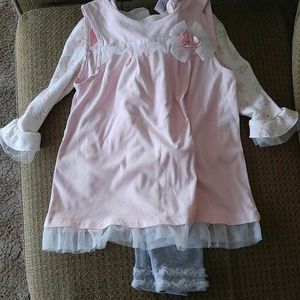 Little Lass 3 Piece Girl Outfit